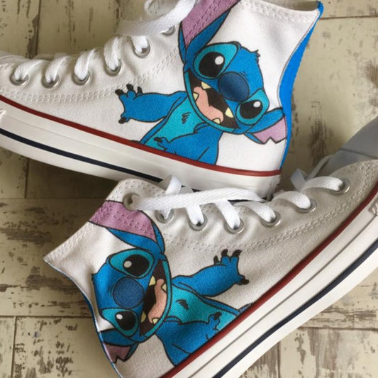 stitch customised converse shoes